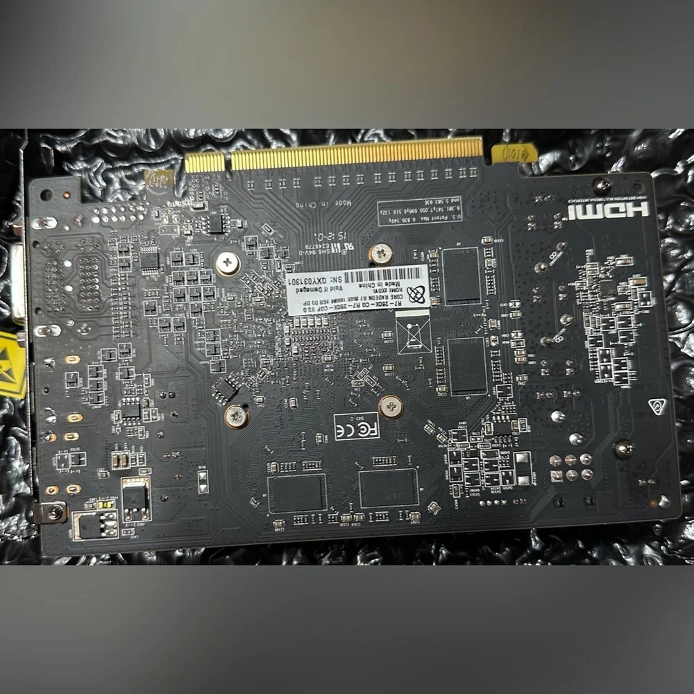 XFX Radeon R7 250 2 GB DDR3 PCI Express 3.0 Bus Interface. PLEASE SEE ALL PHOTOS